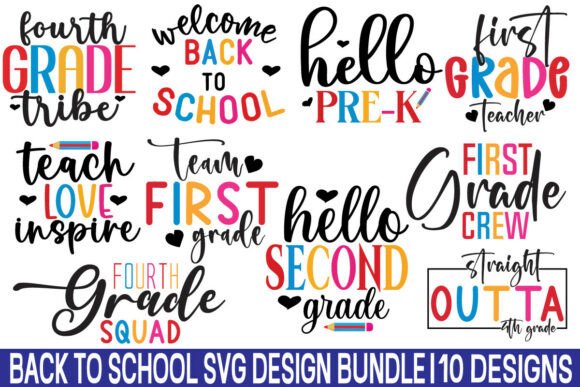 Back to School Svg Design Bundle: A Comprehensive Guide for Creative Professionals