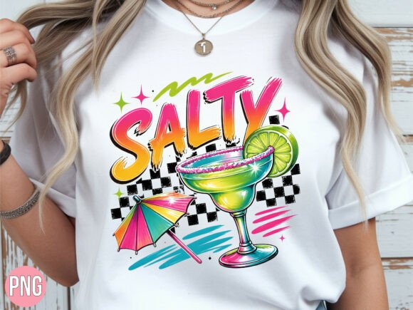 Exploring the Retro Salty Margarita Cocktail PNG: A Digital Design Asset for Creative Projects