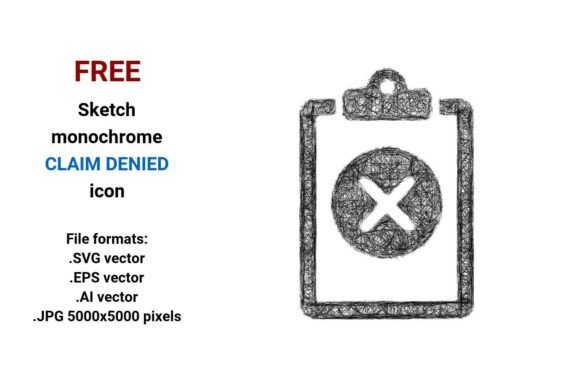 FREE Sketch Claim Denied Icon: A Practical Guide to Choosing and Using It Effectively