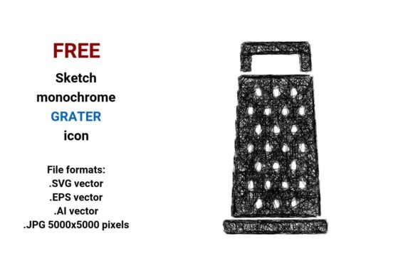 FREE Sketch Grater Icon