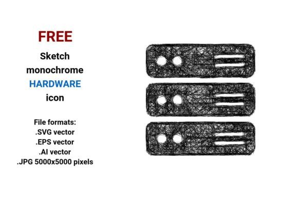 Free Sketch Hardware Icon