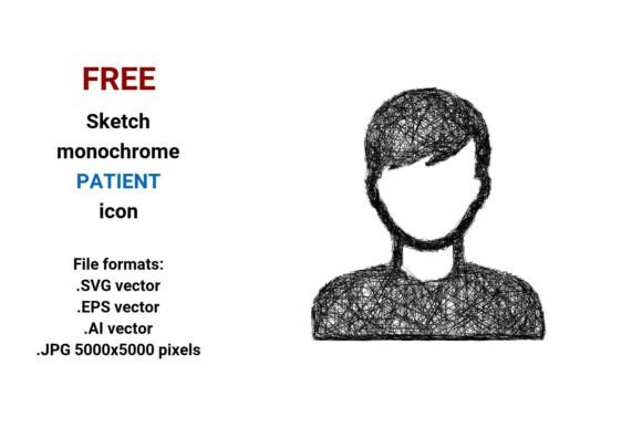 FREE Sketch Patient Icon: A Versatile Resource for Healthcare Design