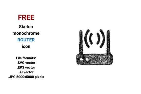 Free Sketch Router Icon