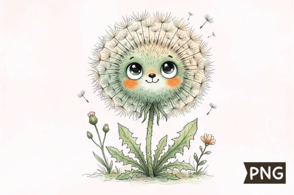 Spring Summer Whimsical Flower PNG: A Creative Asset for Your Projects