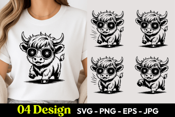 Stylish Cow Cartoon SVG PNG: A Strategic Resource for Creativity and Branding