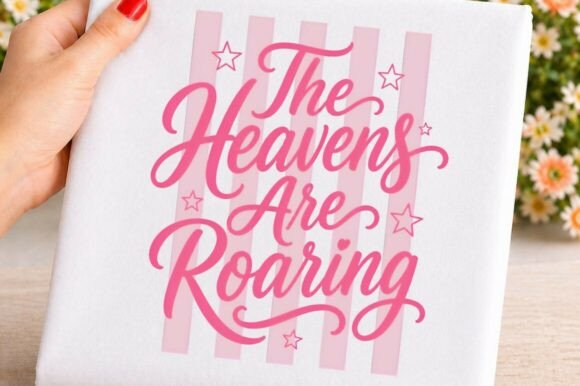 The Heavens Are Roaring PNG Design: A Versatile and Heartwarming Visual for Modern Creators